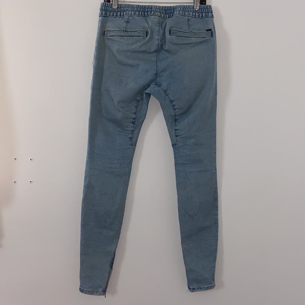 Pacsun Men’s Stretch Light Wash Skinny Jeans size S short - Picture 10 of 13